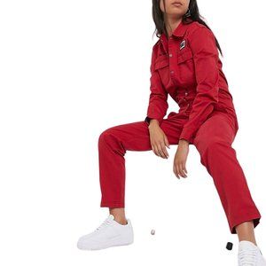 NWT Vans Off The Wall Womens Sz L Oil Changer Boiler One Piece Utility Suit